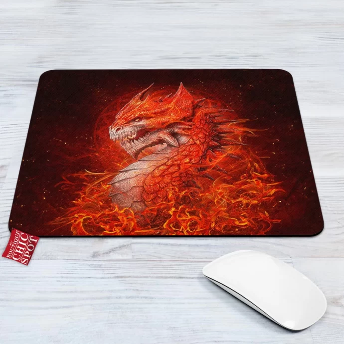 Sun Dragon Mouse Pad