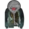Dragon Zip-Fleece-Hoodie, Fantasy Zip-Fleece-Hoodie