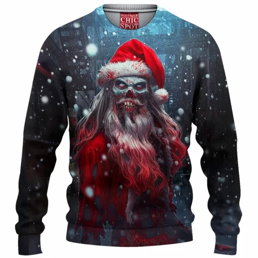 Zombie Claus Knitted Sweater