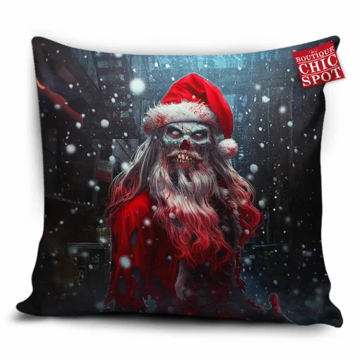 Zombie Claus Pillow Cover