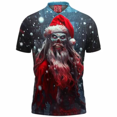 Zombie Polo Shirt, Horror Polo Shirt
