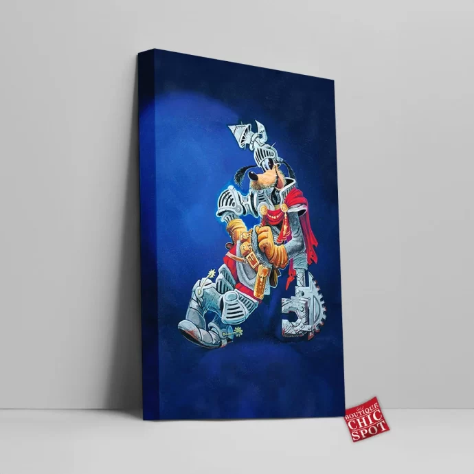 Goofy Canvas Wall Art