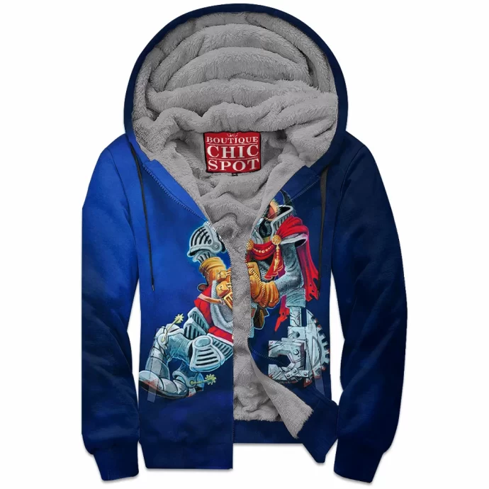 Goofy Zip Fleece Hoodie