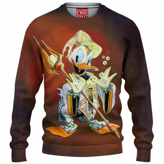 Donald Duck Knitted Sweater