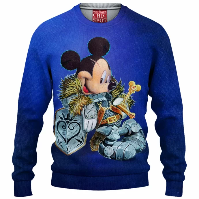 Mickey Mouse Knitted Sweater