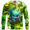 Pokemon Zip Sweatshirt, Anime Zip Sweatshirt, Bulbasaur Zip Sweatshirt
