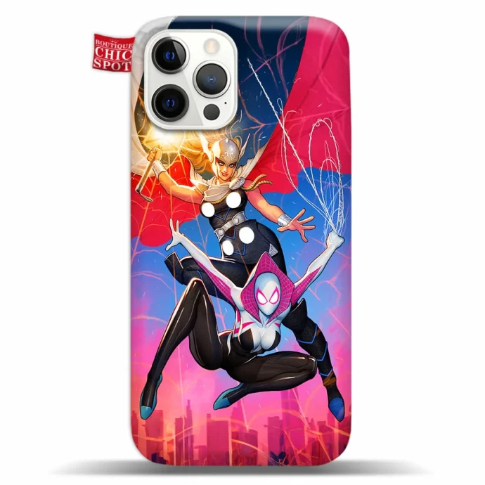 Spider-Gwen Mighty Thor Phone Case Iphone