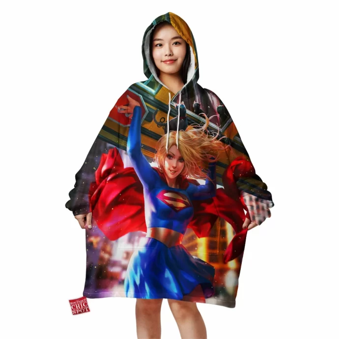 Supergirl Blanket Hoodie