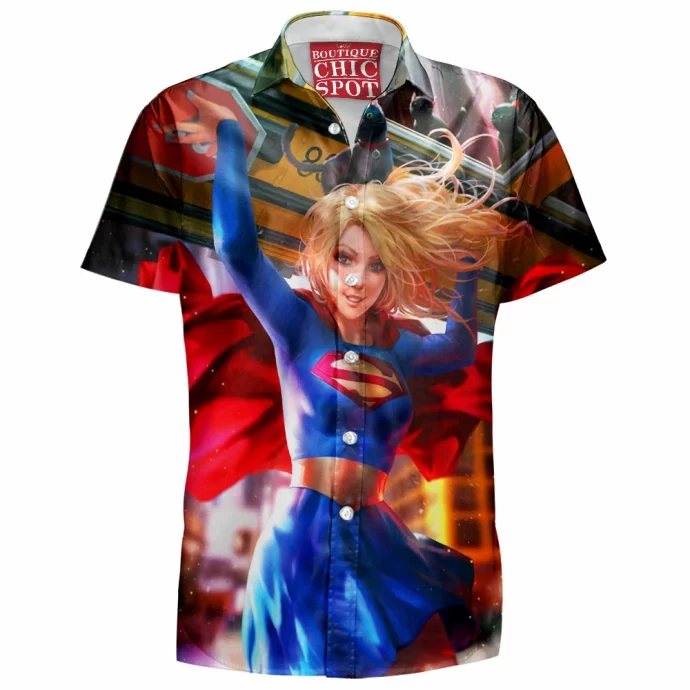 Supergirl Hawaiian Shirt