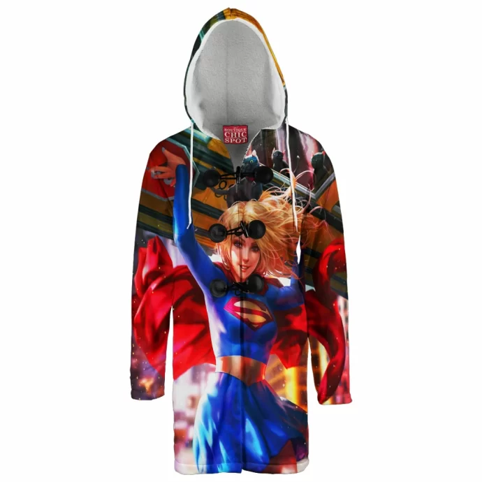 Supergirl Hooded Cloak Coat