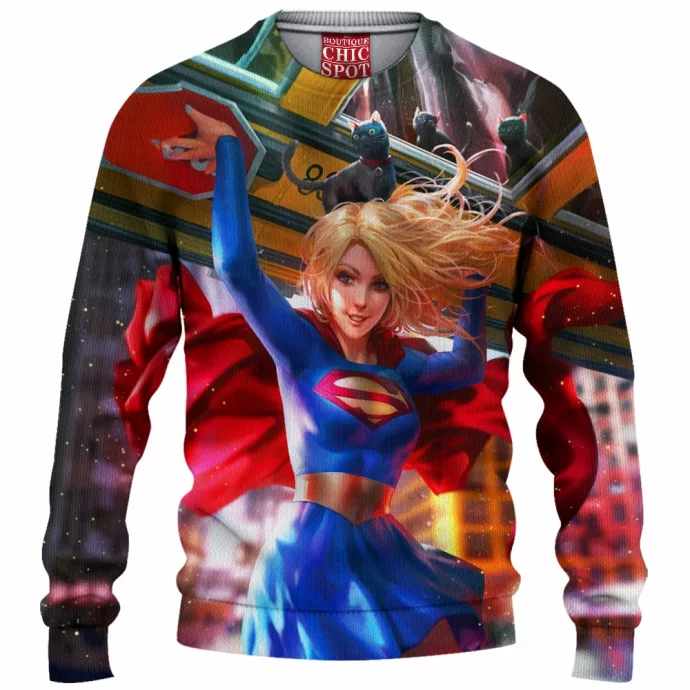 Supergirl Knitted Sweater