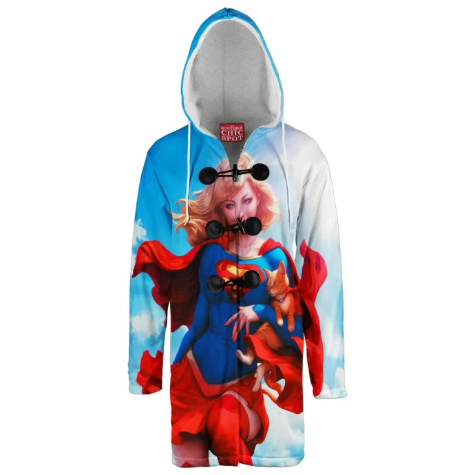 Supergirl Hooded Cloak Coat