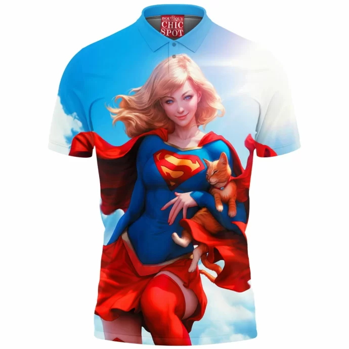 Supergirl Polo Shirt