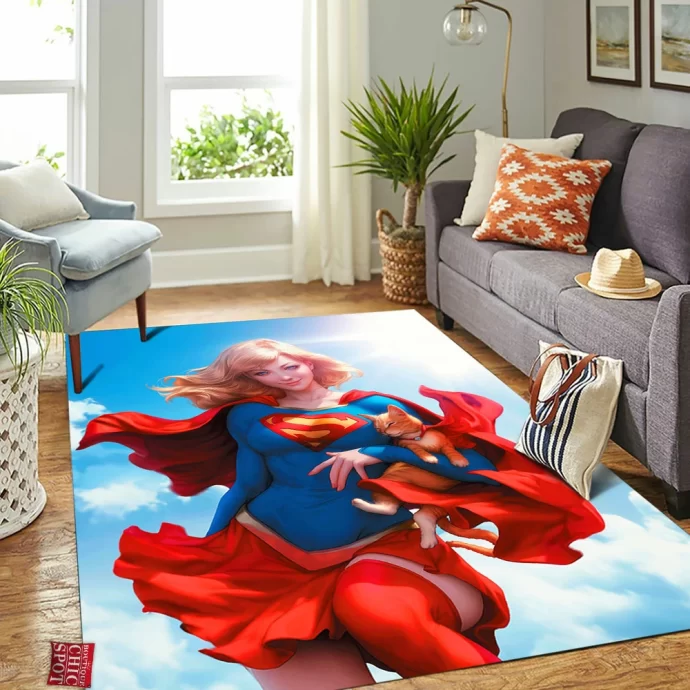 Supergirl Rectangle Rug