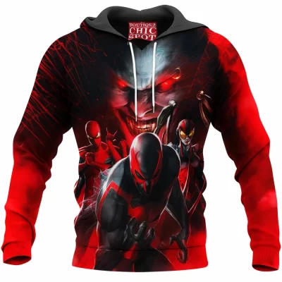 Comic Hoodie, Spider-Verse Hoodie