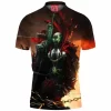 Comic Polo Shirt, Spawn Polo Shirt