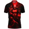 Comic Polo Shirt, Cyclops Polo Shirt, X-men Polo Shirt