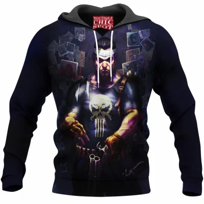 Comic Hoodie, Punisher Hoodie