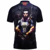 Comic Polo Shirt, Punisher Polo Shirt
