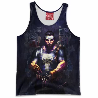 Comic Tank-Top, Punisher Tank-Top