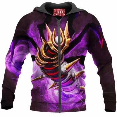 Anime Zip-Hoodie, Giratina Zip-Hoodie, Pokemon Zip-Hoodie