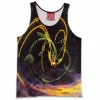 Anime Tank-Top, Mega Rayquaza Tank-Top, Pokemon Tank-Top, Rayquaza Tank-Top