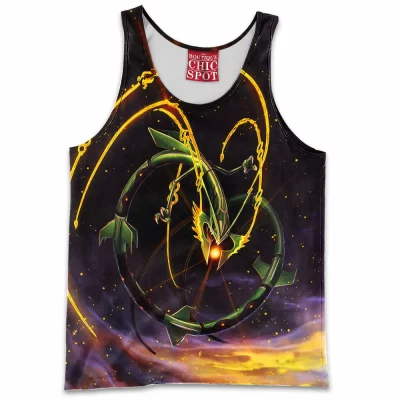 Anime Tank-Top, Mega Rayquaza Tank-Top, Pokemon Tank-Top, Rayquaza Tank-Top