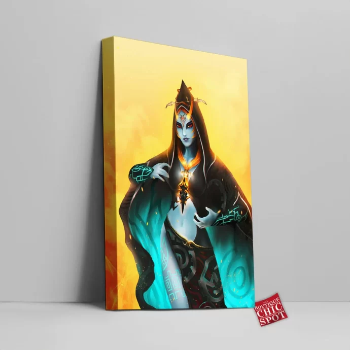 Midna Zelda Canvas Wall Art