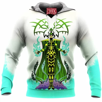 Comic Fleece-Hoodie, Hela Fleece-Hoodie