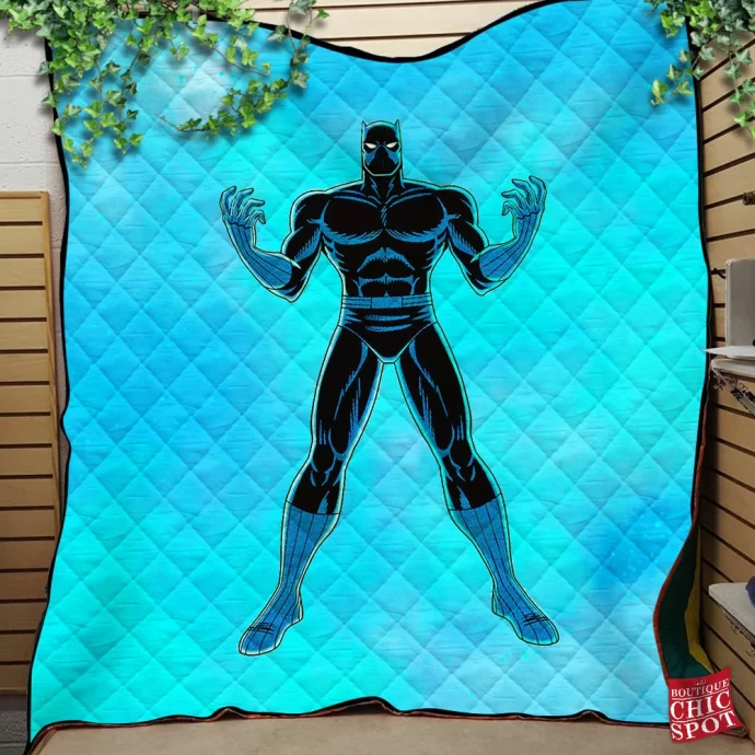 Black Panther Quilt Blanket