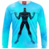 Black Panther Sweatshirt, Animal Sweatshirt, Comic Sweatshirt, Superhero Sweatshirt