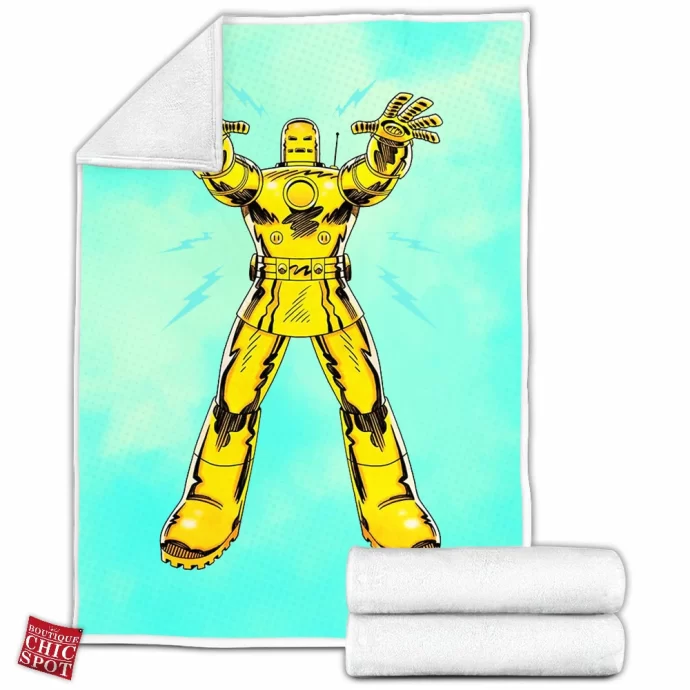 Iron Man Fleece Blanket