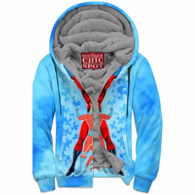 Ant-Man Zip-Fleece-Hoodie, Comic Zip-Fleece-Hoodie