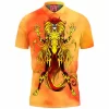 Comic Polo Shirt, Scream Polo Shirt