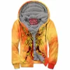 Comic Zip-Fleece-Hoodie, Scream Zip-Fleece-Hoodie