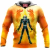Comic Fleece-Hoodie, Ghost Rider Fleece-Hoodie