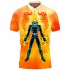 Comic Polo Shirt, Ghost Rider Polo Shirt