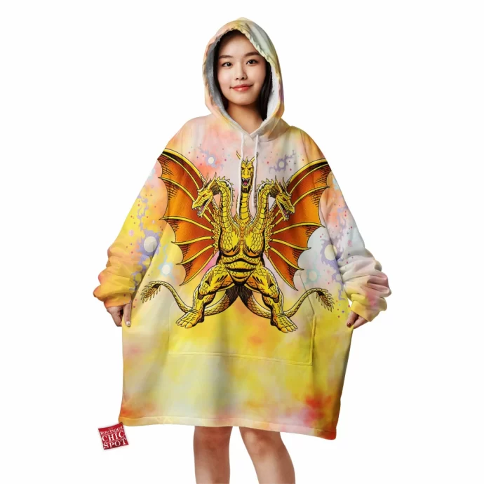 King Ghidorah Blanket Hoodie