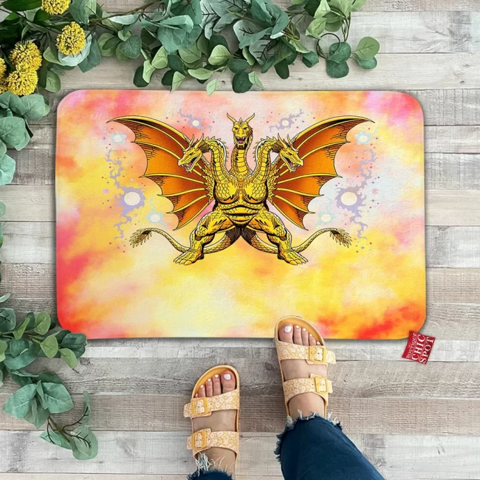 King Ghidorah Doormat