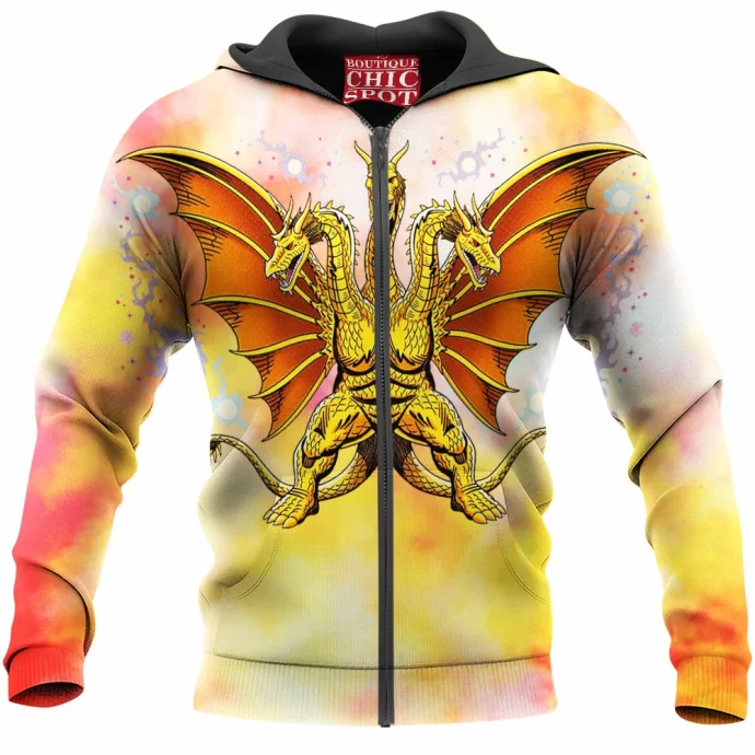 King Ghidorah Zip Hoodie