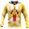Comic Fleece-Hoodie, Firestorm Fleece-Hoodie