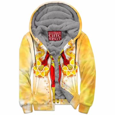 Comic Zip-Fleece-Hoodie, Firestorm Zip-Fleece-Hoodie