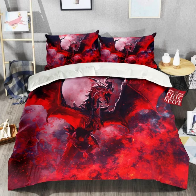 Dragon Skyrim Bedding Set