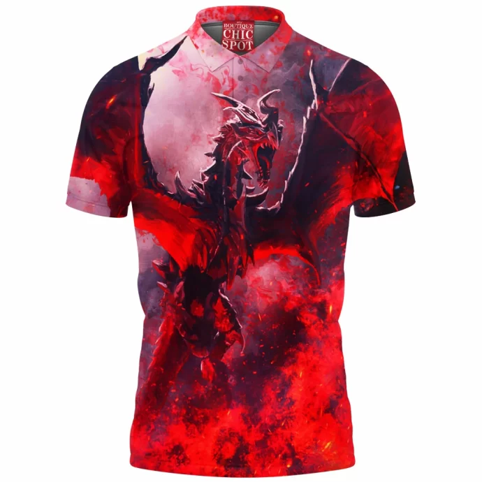 Dragon Skyrim Polo Shirt