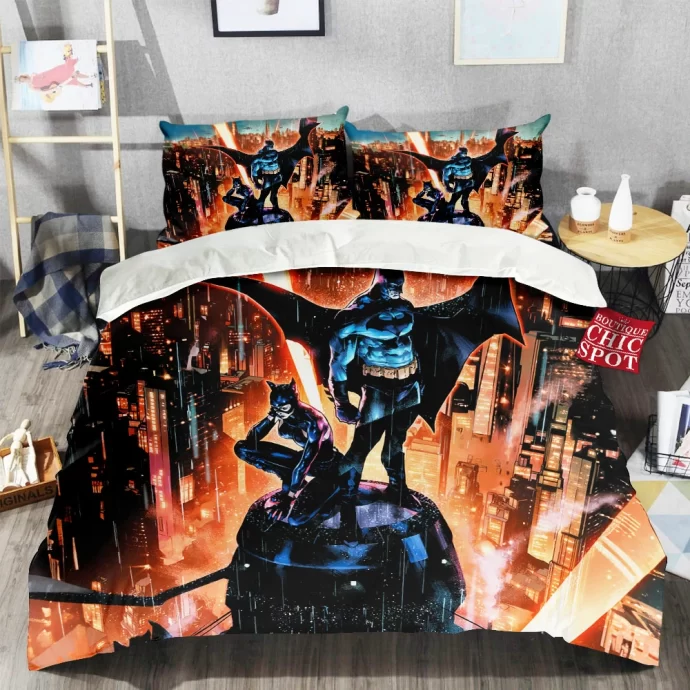 Batman Catwoman Bedding Set