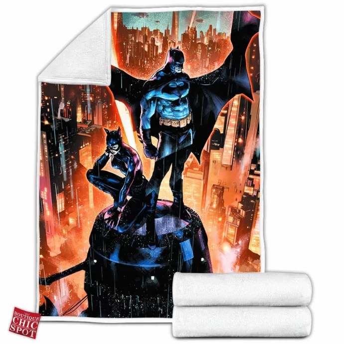 Batman Catwoman Fleece Blanket