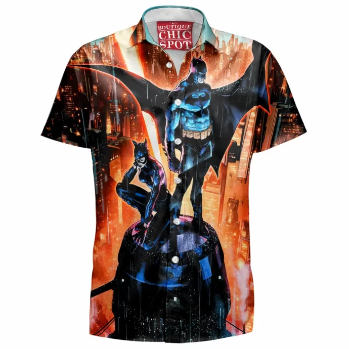 Batman Catwoman Hawaiian Shirt