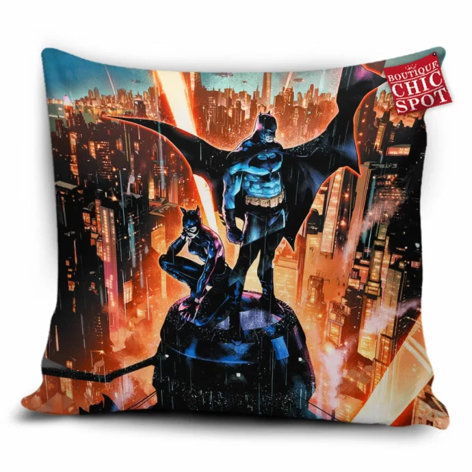 Batman Catwoman Pillow Cover