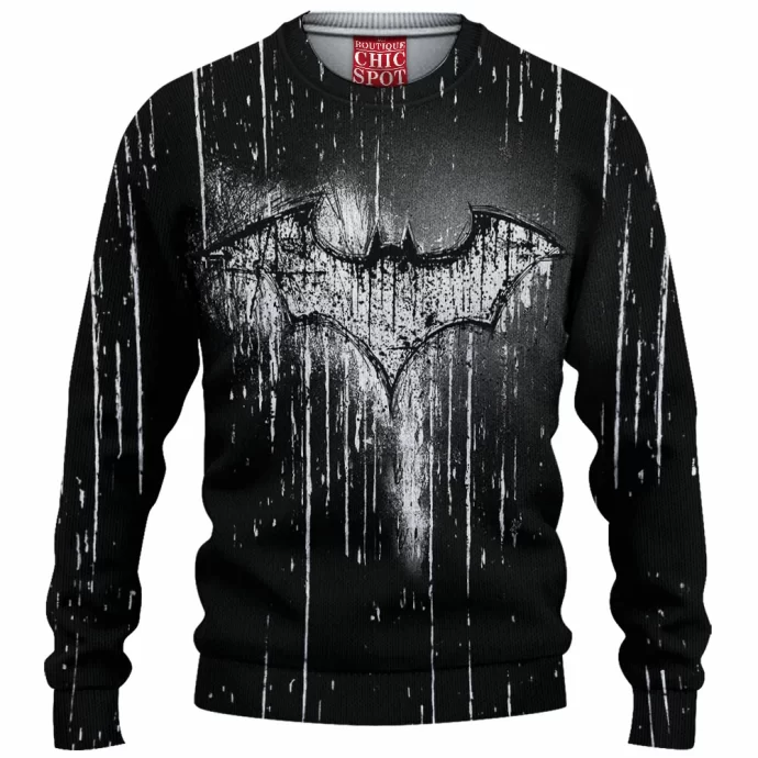 Batman Knitted Sweater