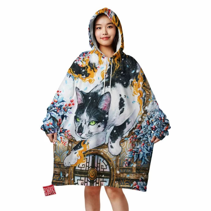 Cat Blanket Hoodie